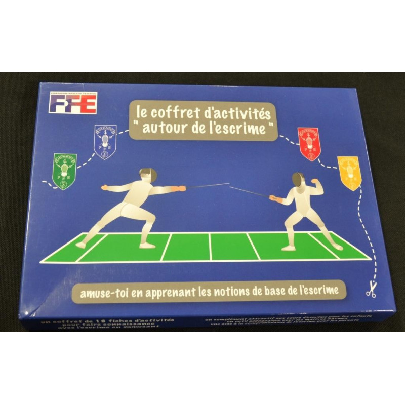 Coffret d'activités "autour de l'escrime" Coffret d'activités "autour de l'escrime"