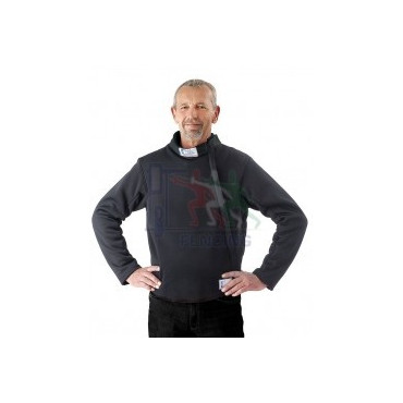 Veste tissu épais rembourré avec manches longues